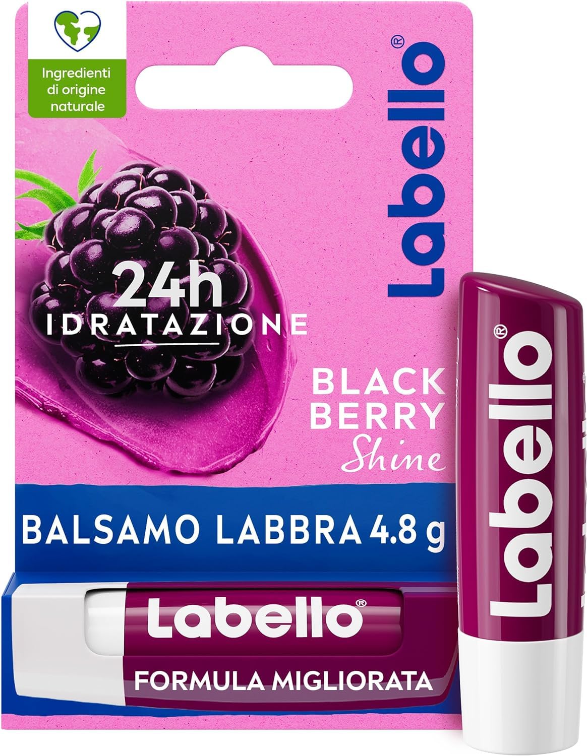 Labello Blackberry Shine Burrocacao Labbra 4.8 g